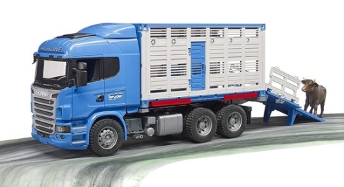 Bruder Scania Camion de transport d'animaux